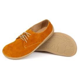 Olivier Sneakers minimalistes aux pieds nus pour femmes 1288pol jaune 7