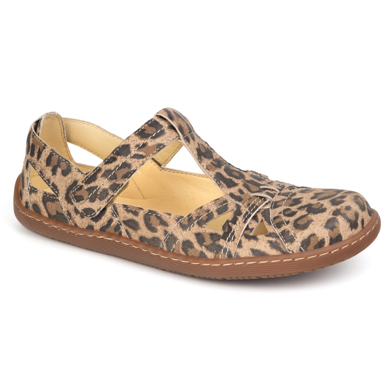 Chaussures aux pieds nus ultra -light olivier 1285 Leopard Leopard Print beige 1 Chaussures aux pieds nus ultra -light olivier 1285 Leopard Leopard Print beige 1