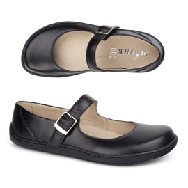 Ballerinas Ballerinas Olivier 1286 avec une boucle noir 1