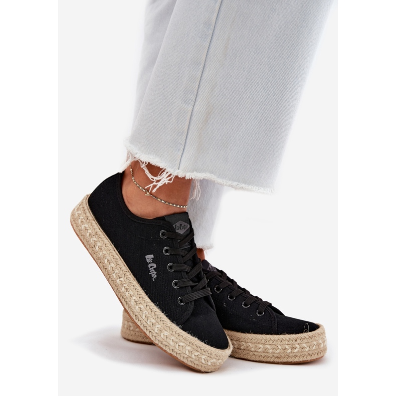 Sneakers pour femmes avec Lee Cooper LCW-25-44-3216 Sneakers noirs 1