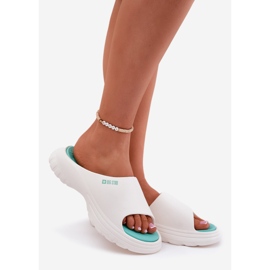 Big Star RR274A586 Volets en mousse pour femmes blanc 1