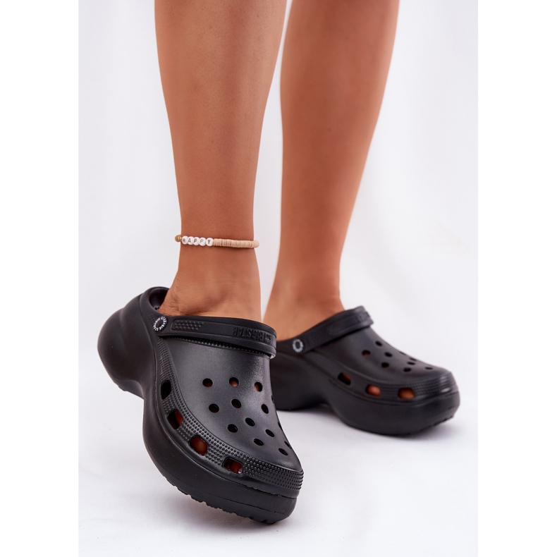 Big Star Les tongs de mousse pour femmes sur la semelle massive Big Big RR274A118 Black le noir 2