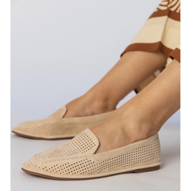Muisseaux ouverts beige d'Ekozamszu 2