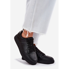 Sneakers féminins Big Star RR274A242 Système Hi-Poly noir 1