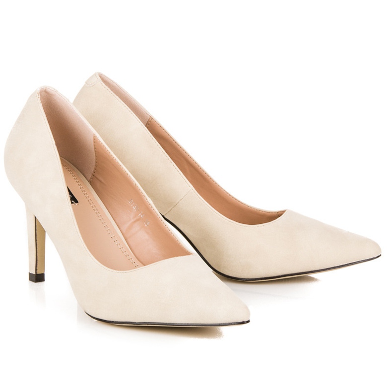 Vices Escarpins à talons en daim brun 1