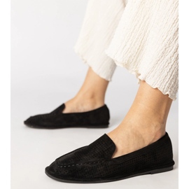 Black Openwork Mandis d'Ekozamsz le noir 1