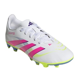 Adidas Predator Club FG / MG ID3810 Chaussures de football blanche 1
