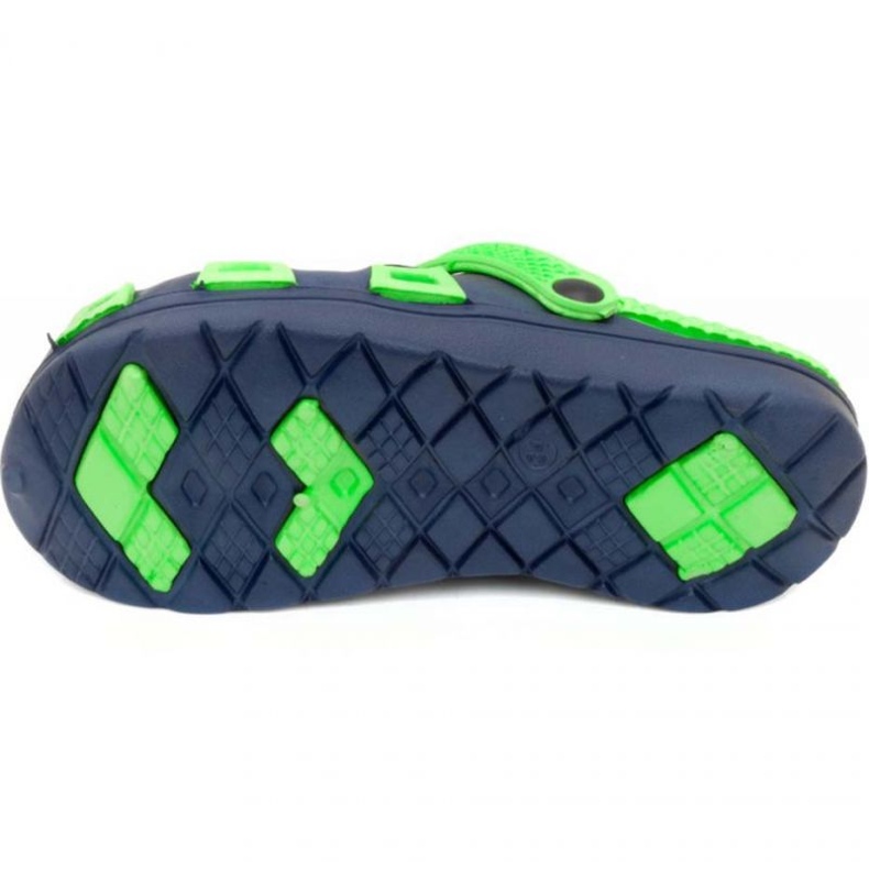 Les tongs pour enfants Aqua-Speed ​​Silvi Jr Kol 48 Green Navy Blue bleu 3