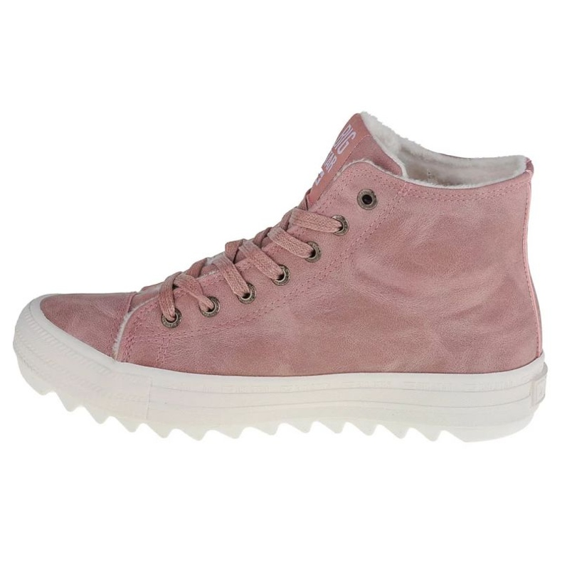 Baskets Big Star féminines High Isulated Pink EE274113 rose 5