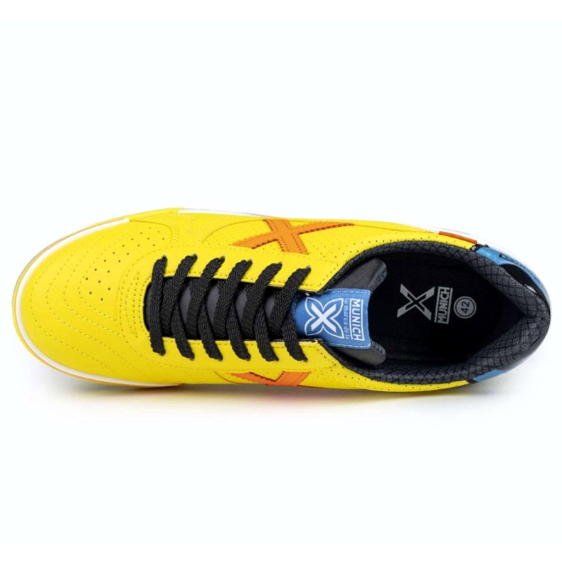 Munich Menich G-3 Profit Sport 419 en 311419 Chaussures de football intérieur masculin jaune 3 Munich Menich G-3 Profit Sport 419 en 311419 Chaussures de football intérieur masculin jaune 3