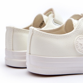 News Baskets enfant en cuir avec velcro, blanc blanche 2 News Baskets enfant en cuir avec velcro, blanc blanche 2