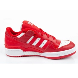 Adidas Forum Low Cl U HQ1495 chaussures de sport rouge 3