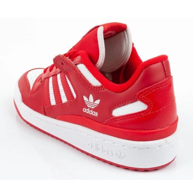 Adidas Forum Low Cl U HQ1495 chaussures de sport rouge 4