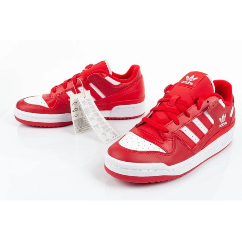 Adidas Forum Low Cl U HQ1495 chaussures de sport rouge 7