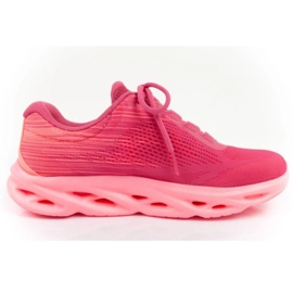Chaussures de course Skechers va courir Swirl Tech Speed ​​129501 / HPPK rose 2