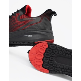 Chaussures de course noires et rouges pour courir le noir 1