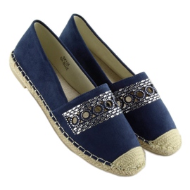 Espadrilles bleu marine SK135 DK.BLUE 2