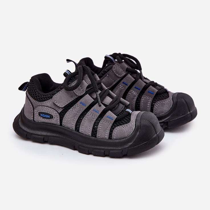 EVento Chaussures de sport pour garçons des garçons noirs 1
