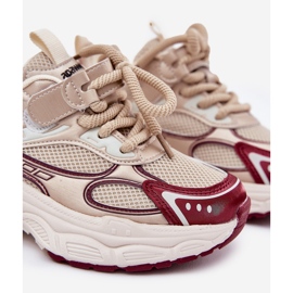 Baskets pour enfants sur une semelle dorée épaisse 2