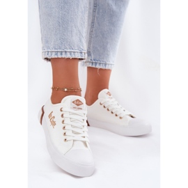 Sneakers de matériel pour femmes Lee Cooper LCW-25-31-3428L White blanche 2