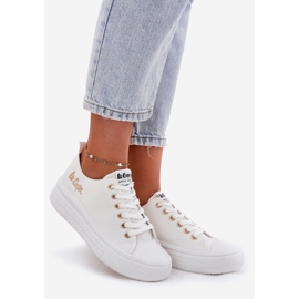 Sneakers pour femmes sur la plate-forme blanche de Lee Cooper LCW-24-44-2462L 1