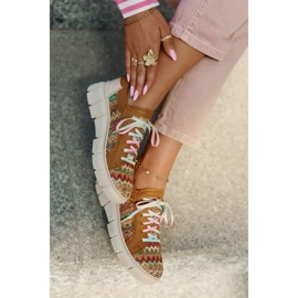 Chaussures en cuir pour femmes Maciejka 05850-29 Multicolor multicolore 13