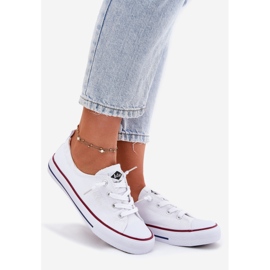 Sneakers de matériel pour femmes Lee Cooper LCW-25-02-3296L White blanc 1