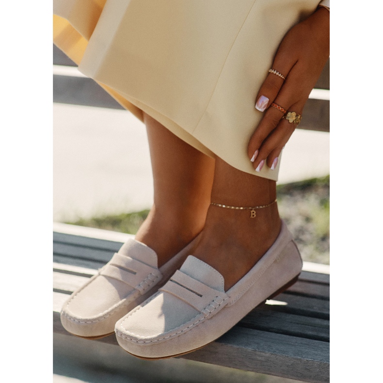 Mandis en daim féminin Big Star RR274947 beige 2