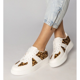 Baskets pour femmes blancs blanche 2