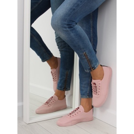 Baskets femme rose tendre NB190P Rose 1