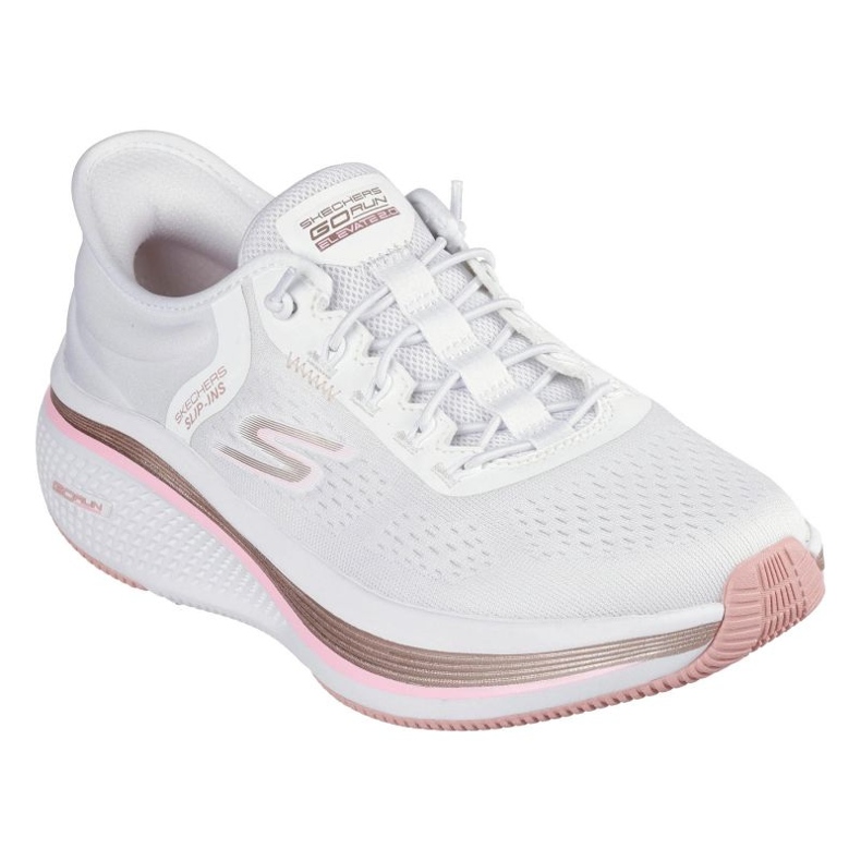 Skechers Slip-ins va couler les chaussures de 2,0-banyan 129006-WPK blanche 1