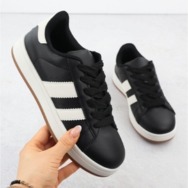 Chaussures de sport féminine Black News 8233 noir 1