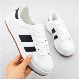Chaussures de sport féminine News White News 8233 blanc 1