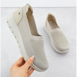 Chaussures de sport pour femmes beige Vinceza 87719 1 Chaussures de sport pour femmes beige Vinceza 87719 1