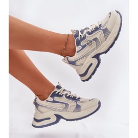 Sneakers féminins Big Star RR274A190 bleu 2