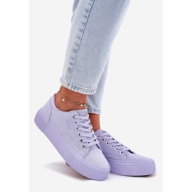 Big Star RR274406 Sneakers matériaux pour femmes violet 1