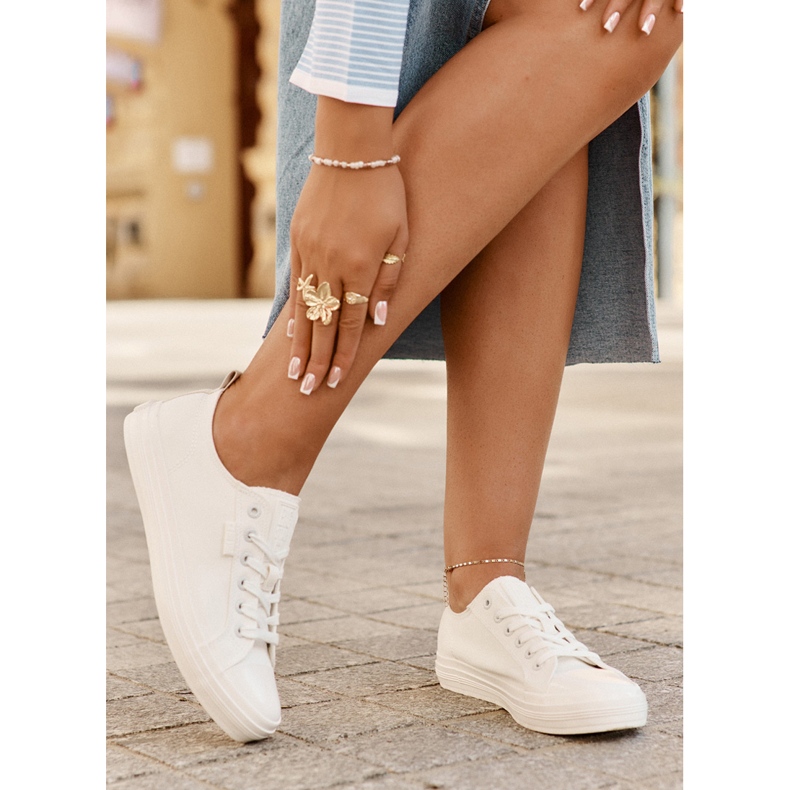 Big star féminine RR274730 Sneakers blancs 2