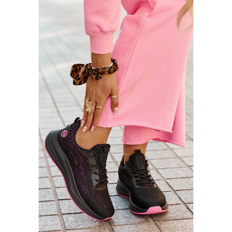 Sneakers sportifs sur le système noir Big Star RR274523 2