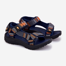 Sandales pour enfants Lee Cooper LCW-25-34-3571K Navy Blue bleu 1