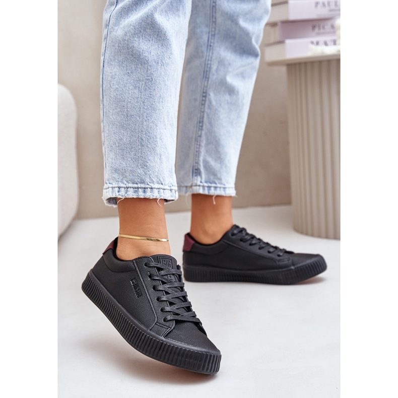 Baskets isolées Big Star pour femmes OO274A462 noir le noir 2