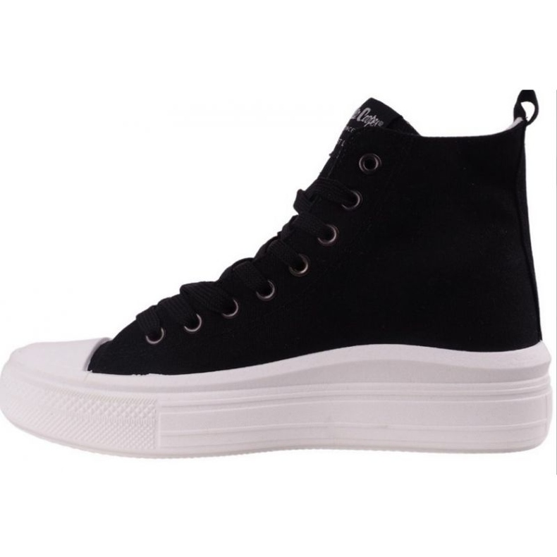 Sneakers hauts pour femmes sur la plate-forme noire de Lee Cooper LCW-23-44-1629la 1