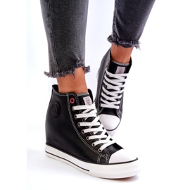 Baskets Compensées Femme Cross Jeans NN2R4005 Noir le noir 2