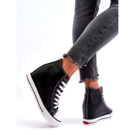 Baskets Compensées Femme Cross Jeans NN2R4005 Noir le noir 4