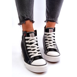 Baskets Compensées Femme Cross Jeans NN2R4005 Noir le noir 5