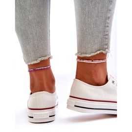 Baskets basses femme Big Star NN274274 blanc blanche 7