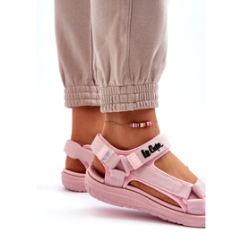 Sandales féminines Lee Cooper LCW-24-34-2613L Pink rose 3