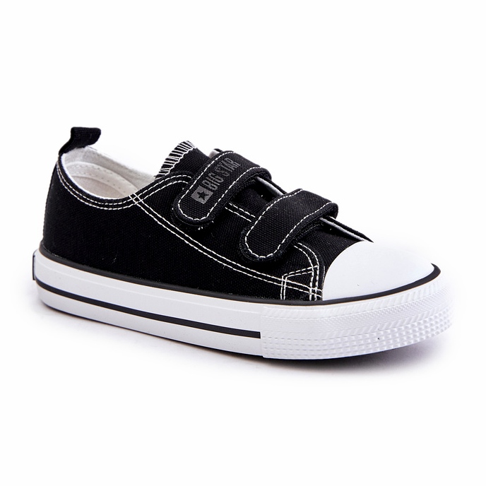 Baskets Velcro Enfant Big Star OO374008 Noir 4
