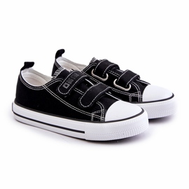 Baskets Velcro Enfant Big Star OO374008 Noir le noir 1