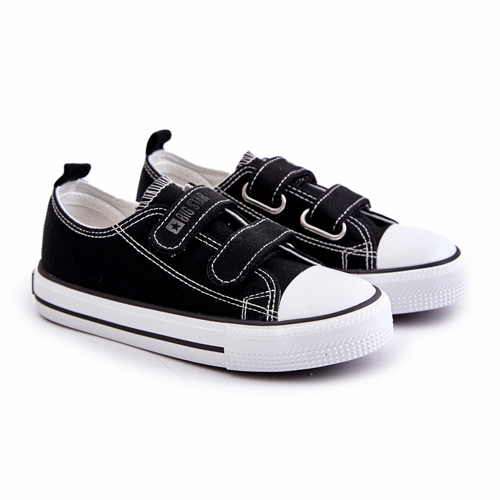 Baskets Velcro Enfant Big Star OO374008 Noir 1