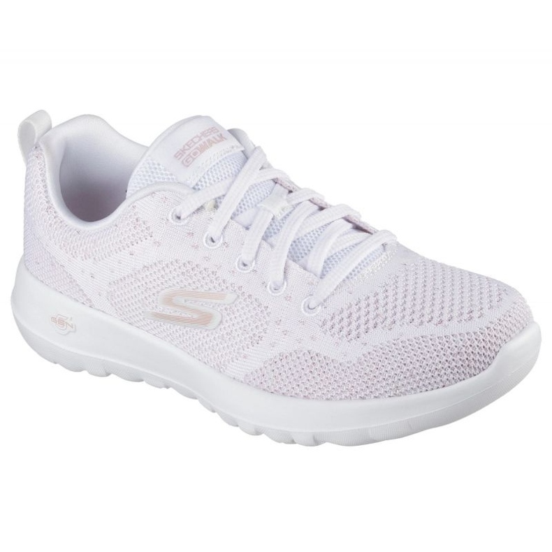 Skechers Go Walk Jey Shoes - Violet 124640 WTRG blanche 1